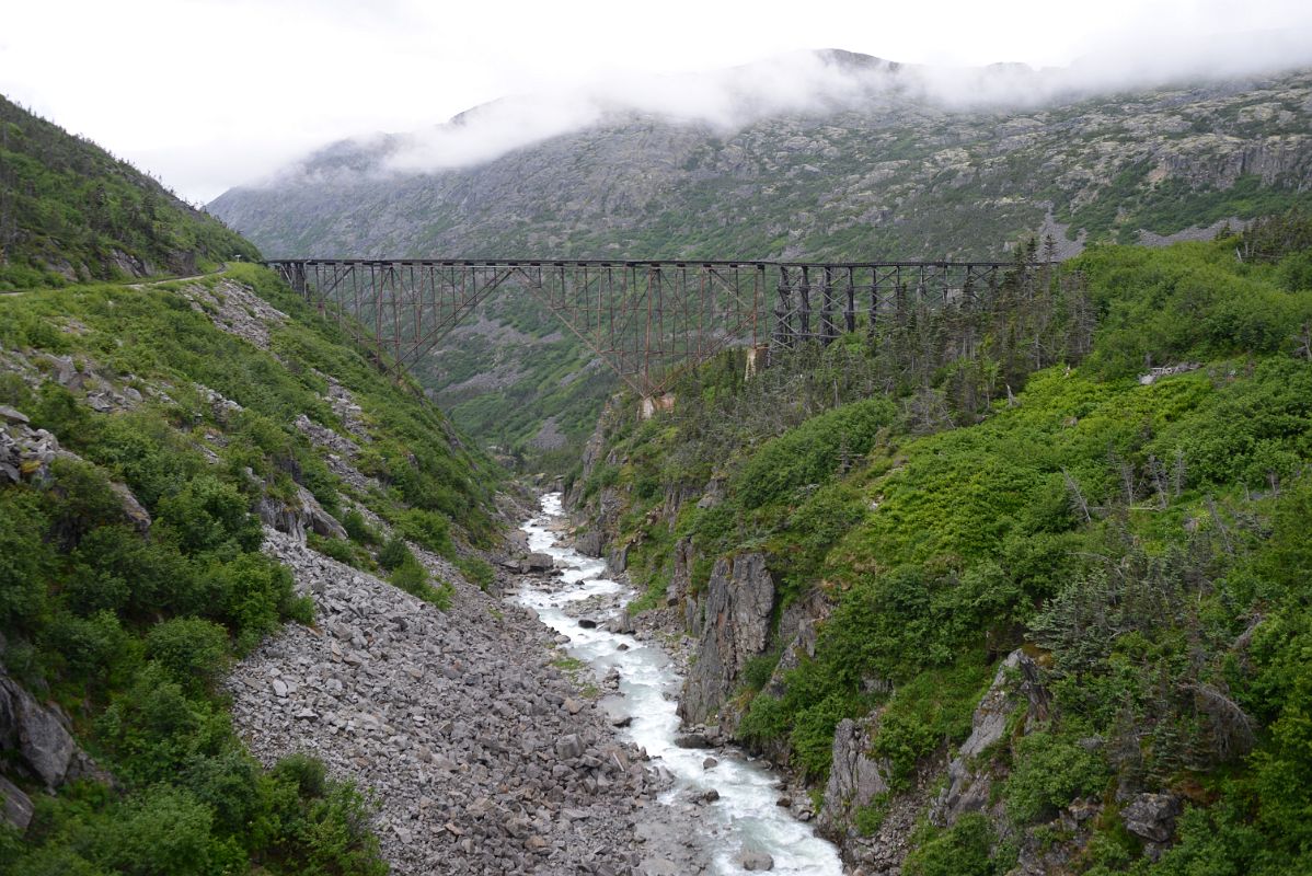 18A Steel Bridge Was Constructed In 1901 From The White Pass and Yukon Route Train To Skagway